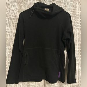 Size S W’s Melanzana microgrid fleece hoodie